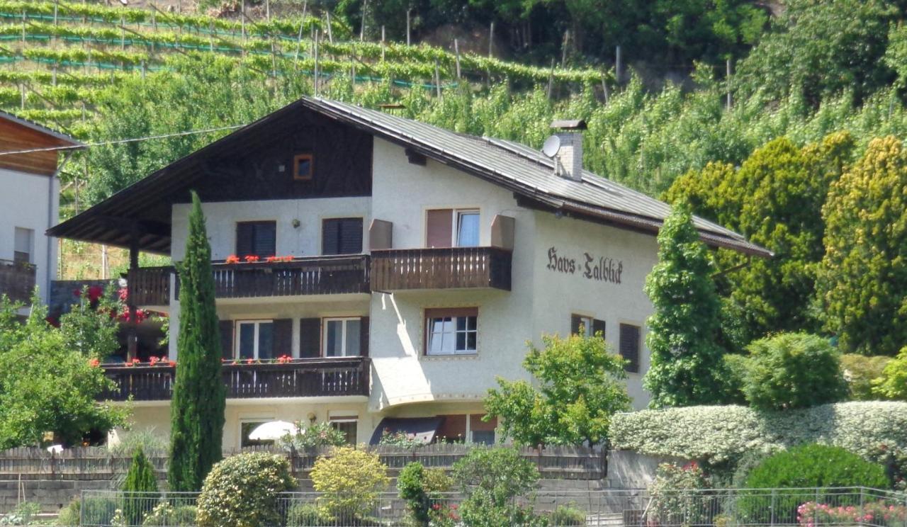 Haus Talblick "Wallbug" Ferienwohnung 1 Naturns Kültér fotó